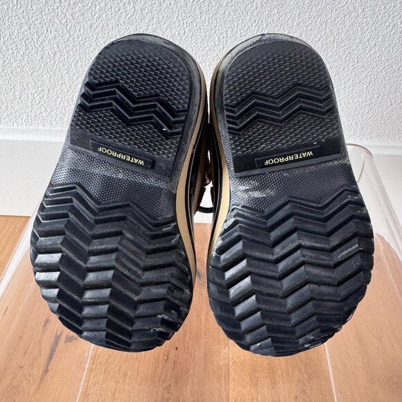 Sorel Kids Waterproof Snow Boots Black Size 9C | Winter Outdoor Classic - Picture 8 of 14